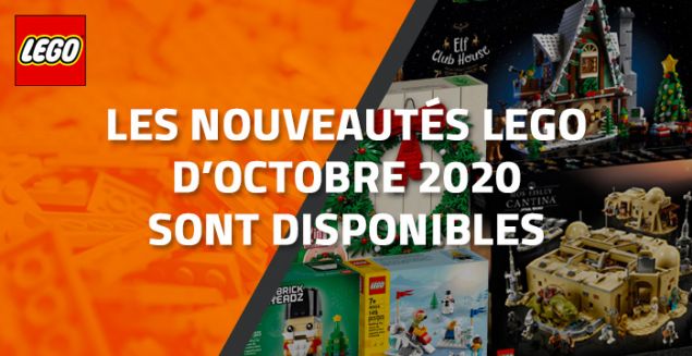 Les nouveautés LEGO d'Octobre 2020 sont disponibles