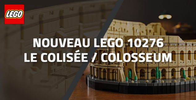 Nouveau LEGO 10276 Le Colisée de Rome