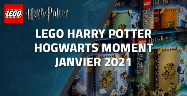 Nouveaux LEGO Harry Potter Hogwarts Moment pour Janvier 2021