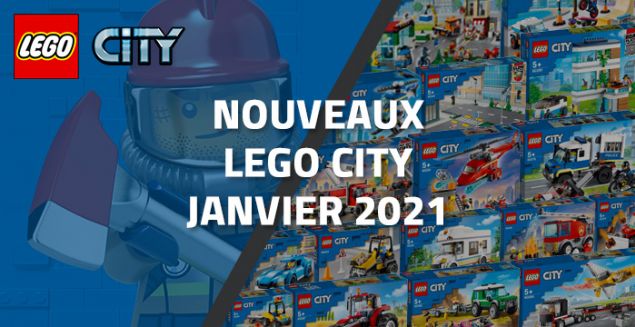 Aperçu des nouveaux LEGO City de Janvier 2021