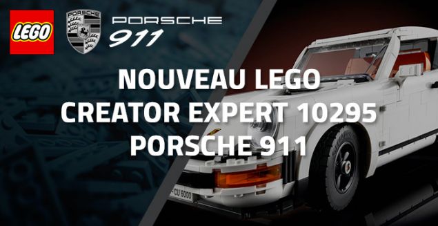 Nouveau LEGO Creator 10295 La Porsche 911