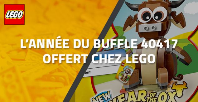 L'année du Buffle 40417 offert par LEGO