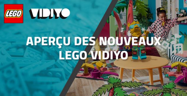 Aperçu des nouveaux LEGO VIDIYO