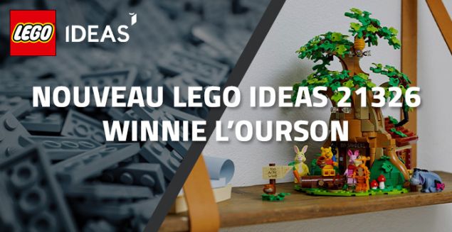 Nouveau LEGO Ideas 21326 Winnie l'Ourson