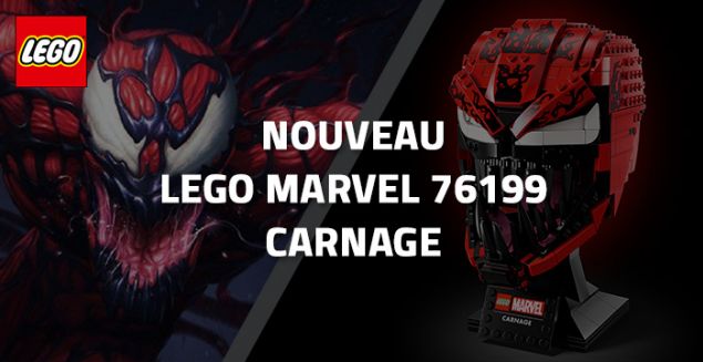 Nouveau LEGO Marvel 76199 Carnage