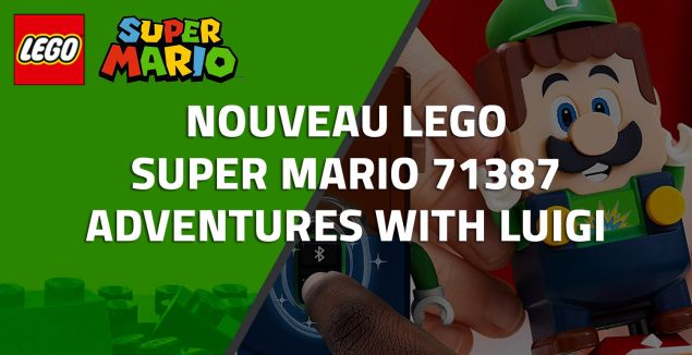 Nouveau LEGO Super Mario 71387 Adventures with Luigi // Juillet 2021