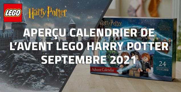 Aperçu Calendrier de l’avent LEGO Harry Potter septembre 2021