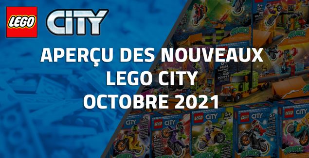 Aperçu des nouveaux LEGO City d'Octobre 2021