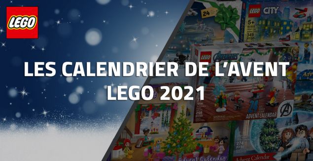 Les calendriers de l'Avent LEGO 2021