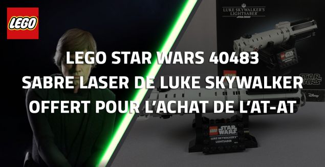 LEGO Star Wars 40483 offert pour l'achat de l'AT-AT