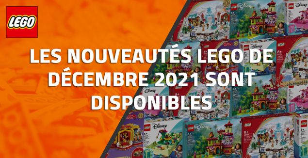 Les nouveautés LEGO de Décembre 2021 sont disponibles