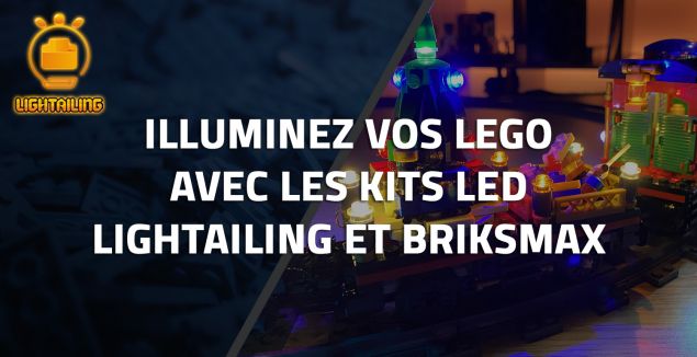 Illuminez vos LEGO avec les kits LED Lightailing et Briksmax