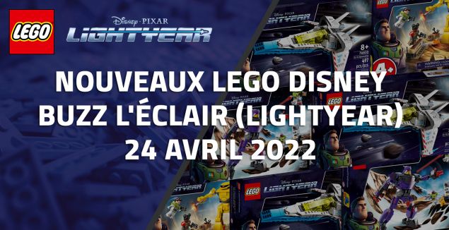 Nouveaux LEGO Disney Buzz l'Éclair (Lightyear) 24 avril 2022