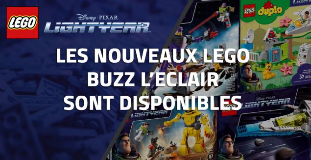 Les nouveaux LEGO Buzz l'Éclair (Disney Buzz Lightyear) sont disponibles
