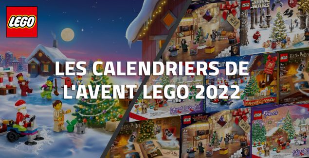 Les calendriers de l'Avent LEGO 2022