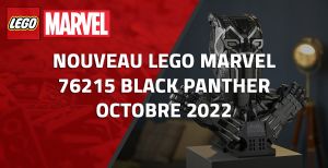 Nouveau LEGO Marvel 76215 Black Panther // Octobre 2022