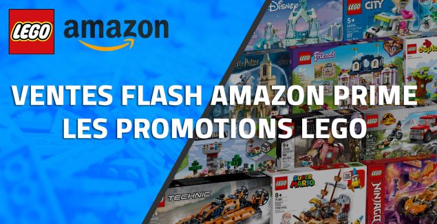 Ventes Flash Amazon Prime : les promotions sur les LEGO
