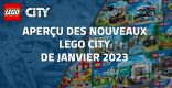 Aperçu des nouveaux LEGO City de Janvier 2023