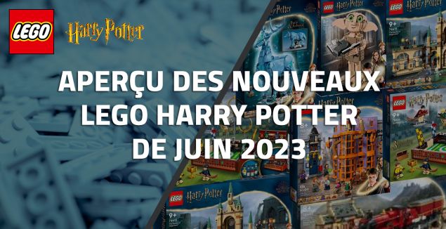 Aperçu des nouveaux LEGO Harry Potter de Juin 2023