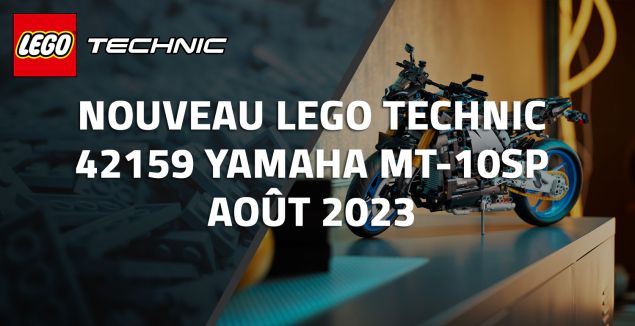 Nouveau LEGO Technic 42159 Yamaha MT-10 SP // Août 2023