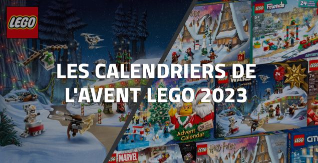 Les calendriers de l'Avent LEGO 2023