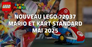 Nouveau LEGO 72037 Mario et kart standard // Mai 2025