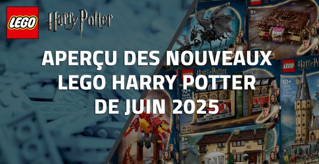 Aperçu des nouveaux LEGO Harry Potter de Juin 2025