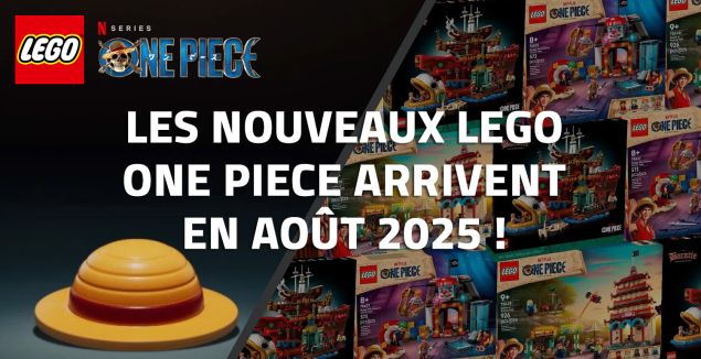 Les Nouveaux LEGO One Piece arrivent en Août 2025 !