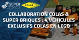 Collaboration Colas & Super Briques : 4 véhicules exclusifs Colas en LEGO