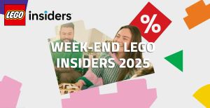 Week-end LEGO Insiders 22 & 23 Novembre 2025 : le détail des offres