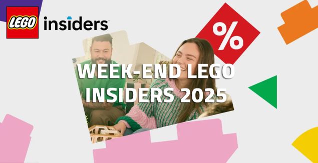 Week-end LEGO Insiders 22 & 23 Novembre 2025 : le détail des offres