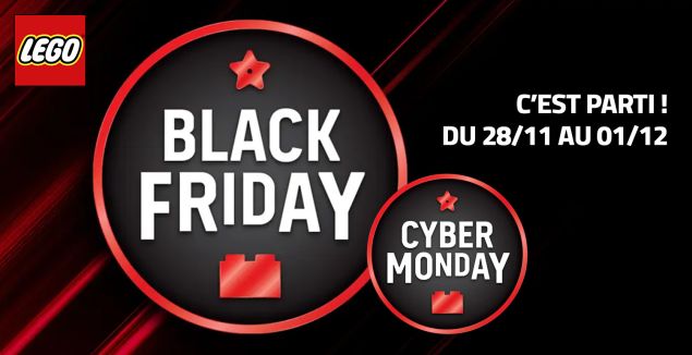 Black Friday 2025 chez LEGO, c'est parti !