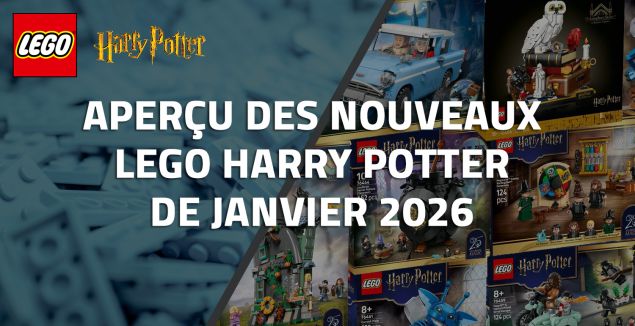 Aperçu des nouveaux LEGO Harry Potter de Janvier 2026