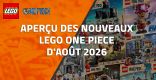 Aperçu des nouveaux LEGO One Piece d'Août 2026