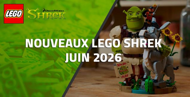 Nouveaux LEGO Shrek // Juin 2026