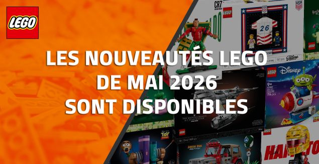Les nouveautés LEGO de Mai 2026 sont disponibles