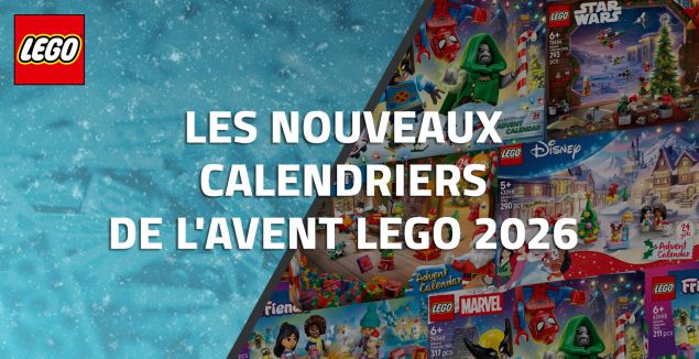 Les Nouveaux Calendriers de l'Avent LEGO 2026