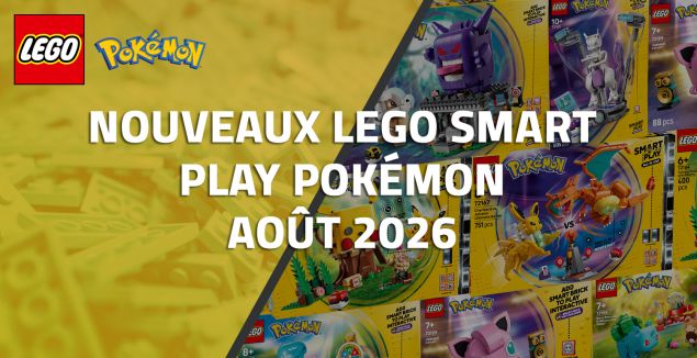 Nouveaux LEGO Smart Play Pokémon // Août 2026