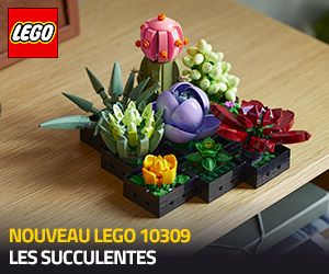 Nouveau LEGO 10309 Les succulentes [LEGO.com]