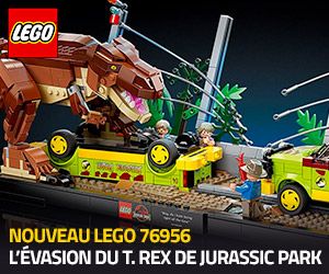 Nouveau LEGO 76956 L'évasion du T. rex de Jurassic Park