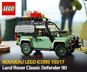 Nouveau LEGO Icons 10317 Land Rover Classic Defender 90