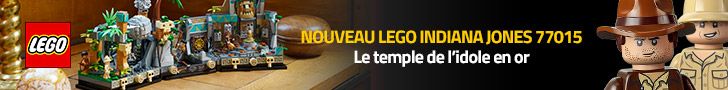 Nouveau LEGO Indiana Jones 77015 Le temple de l'idole en or