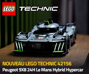 Nouveau LEGO Technic 42156 Peugeot 9X8 Hybrid Hypercar