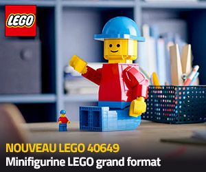 Nouveau LEGO 40649 Minifigurine grand format
