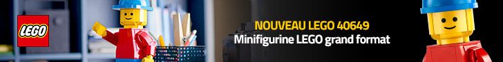 Nouveau LEGO 40649 Minifigurine grand format