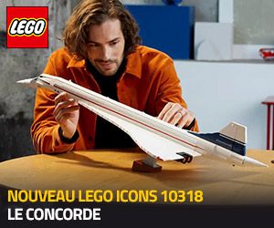 Nouveau LEGO Icons 10318 Le Concorde