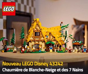 Nouveau LEGO Disney 43242 La Chaumière de Blanche-Neige et des Sept Nains