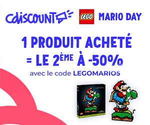 Cdiscount : -50% sur le 2ème LEGO Super Mario acheté