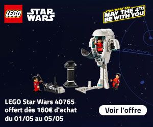 LEGO Star Wars 40765 Le centre d’entraînement de Kamino offert dès 160€ d'achat