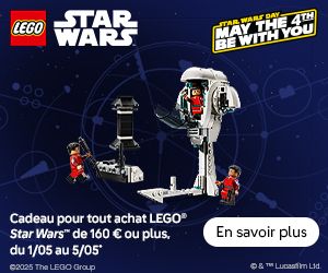 LEGO Star Wars 40765 Le centre d’entraînement de Kamino offert dès 160€ d'achat